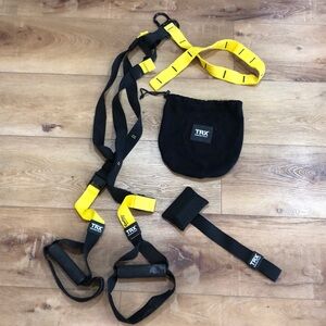 TRX Yellow and Black Suspension Trainer